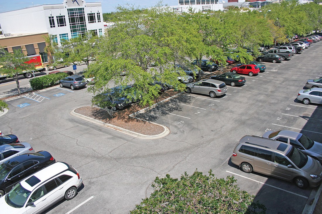 The State Street site is currently home to a 139-space parking lot. File photo.