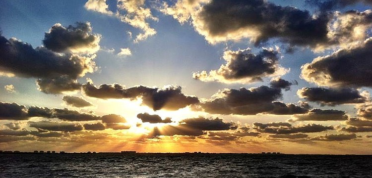 Brenna Foster submitted this sunset photo, taken near G.WIZ in Sarasota.