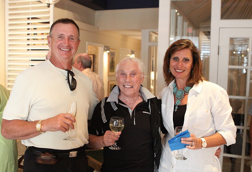 Your Observer Photo Vincent and Lynn Billing pose with Harold