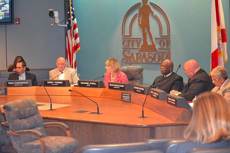 City commissioners also postponed plans to spend money for a northwest Sarasota revitalization plan Monday night.