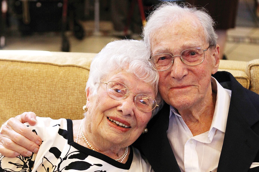 Fay Watkins turned 107 and Maurice Halpern turned 102 Thursday, April 26. Rachel S. O'Hara.