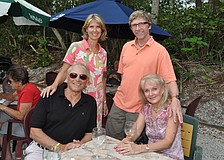 John and Barbara Christiano with Rob and Maryellen Irvine