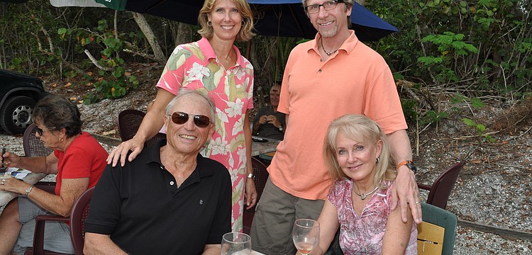 John and Barbara Christiano with Rob and Maryellen Irvine