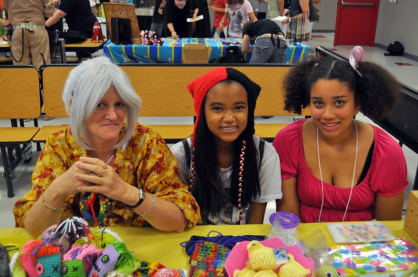 Janet Weidner, Harlee Johnson and Kayley Smith