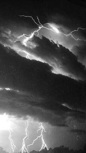 April Reynolds photographed this lightning storm shortly after moving to Lakewood Ranch.