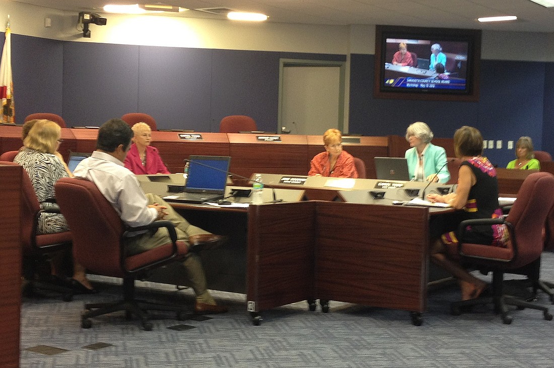 The Sarasota County School Board met with Superintendent Lori White for a May 15 workshop.