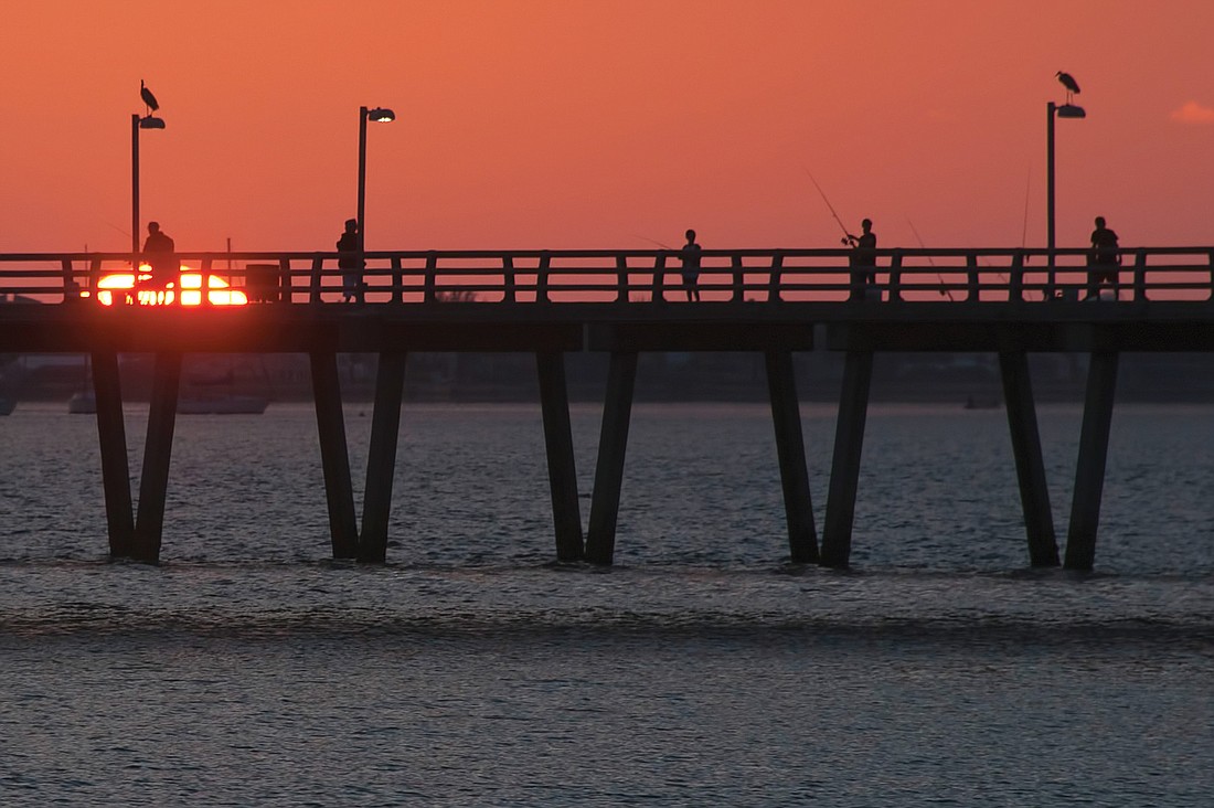 Mary Nell Moore submitted this sunset photo, taken near the John Ringling Causeway in Sarasota.