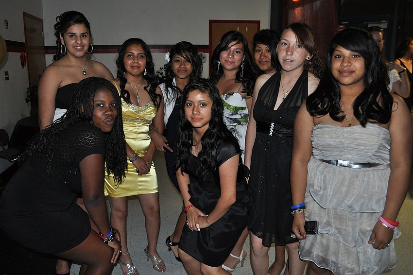 Students enjoyed the evening together.