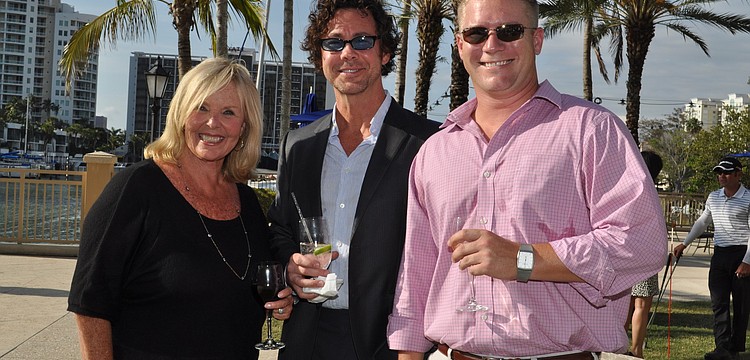 Patty Kuemmel, Ty Smith and Joe Correll representing Dana Tyler