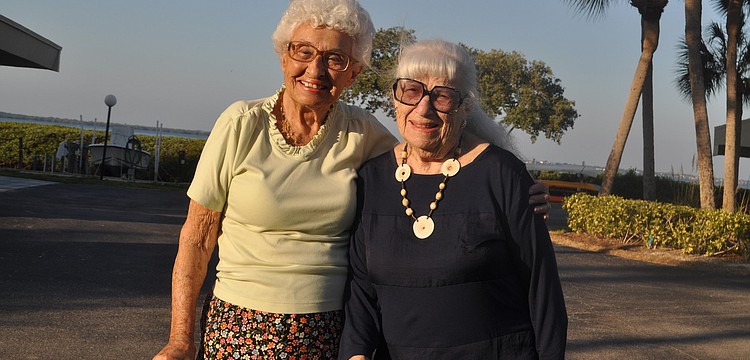 Eleanor Golden and Lucille Ovzach