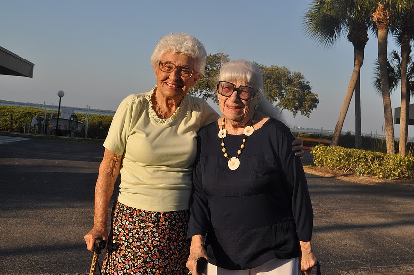 Eleanor Golden and Lucille Ovzach
