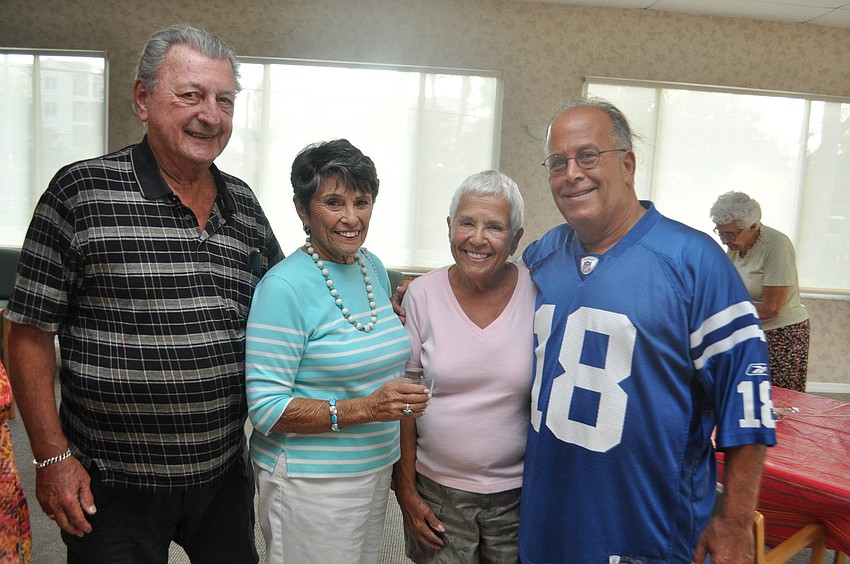 Marvin and Helene Peretz, Bev Shapiro and Jeff Mayper