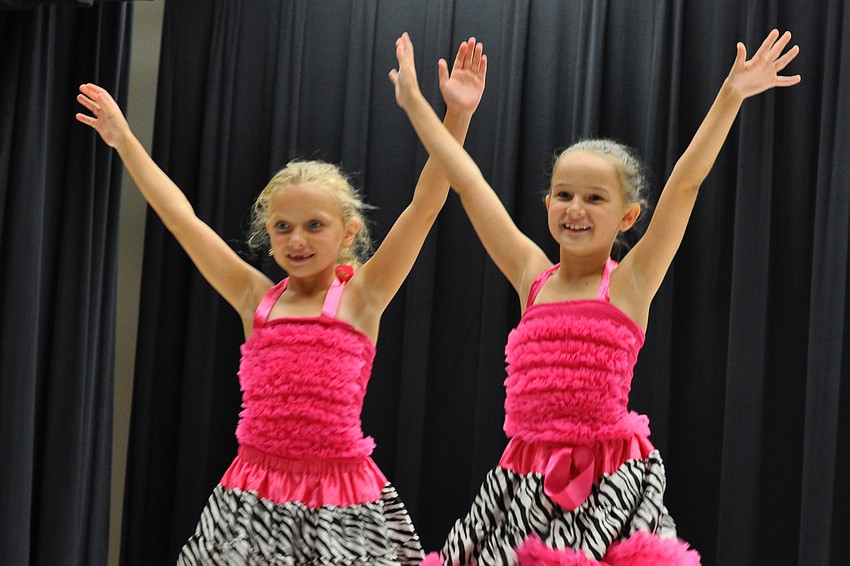 Imagine dancers Brooke Depasquale with Hannah Tisone performed the final routine together.
