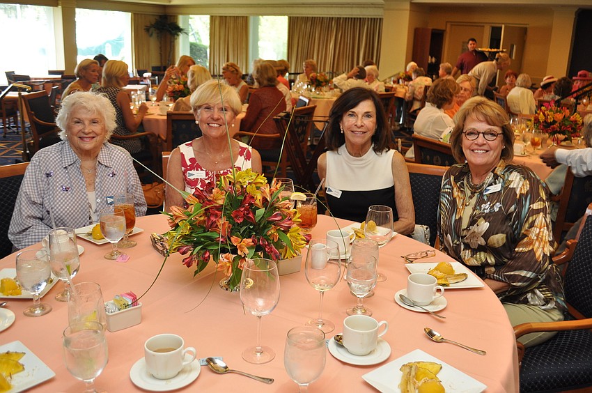 Dorothea Phillips, Marilyn Huseby, Brenda Landry and Patti Lowe