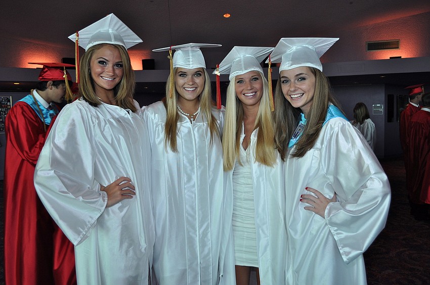 Briana Smith, Layni Chamberlain, Angela Mich and Claire Whitacre