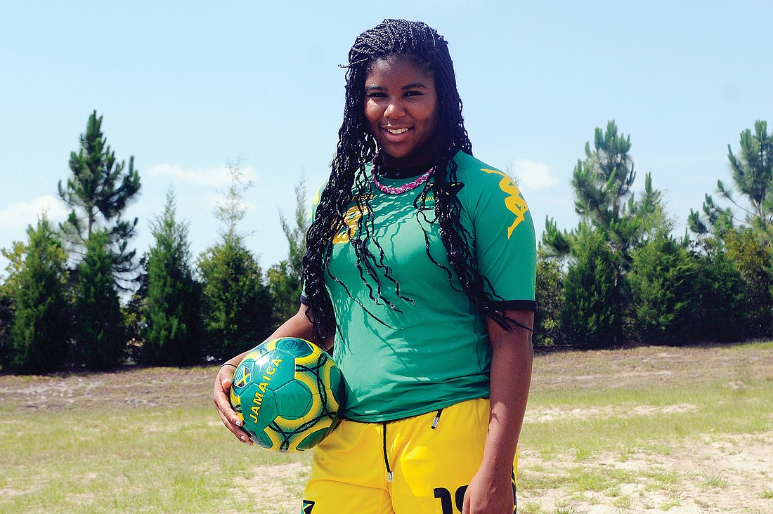 Braden River High sophomore Kayla Gray scored two goals for the Jamaican U17 womenÃ¢â‚¬â„¢s team during the World Cup Qualifier May 2 to May 6 in Guatemala City.