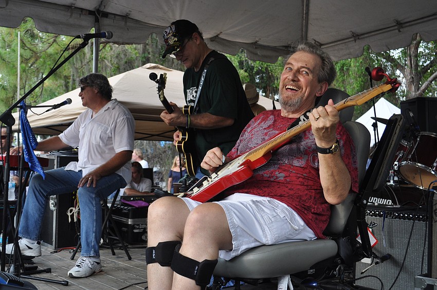 Jake Hansen, Steve Tucci and Dangerous Dan Toler with the Toler-Tucci Band
