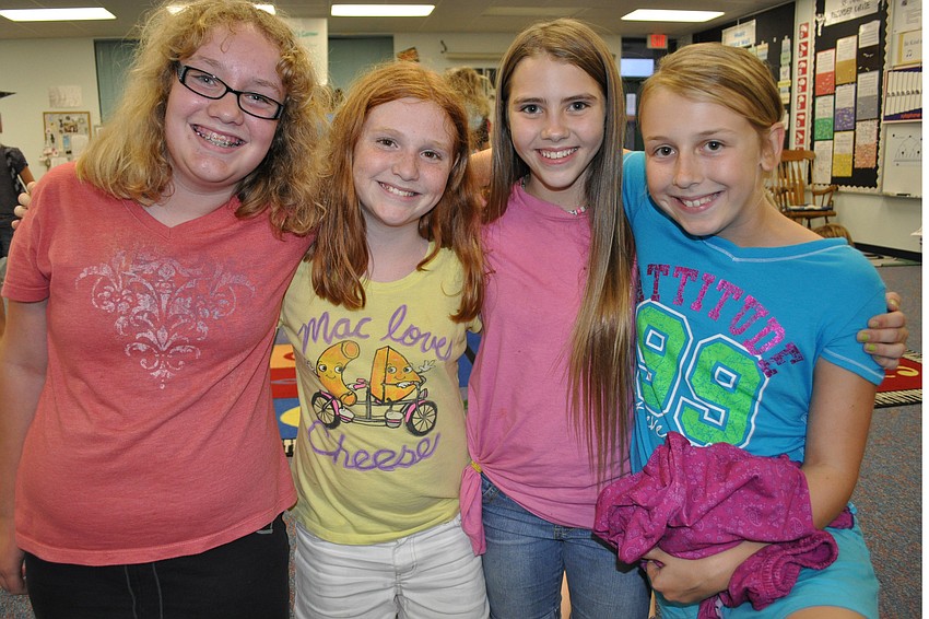 Angela Baldino, Catherine Kaiser, Montana Hicks and Jamie Loring