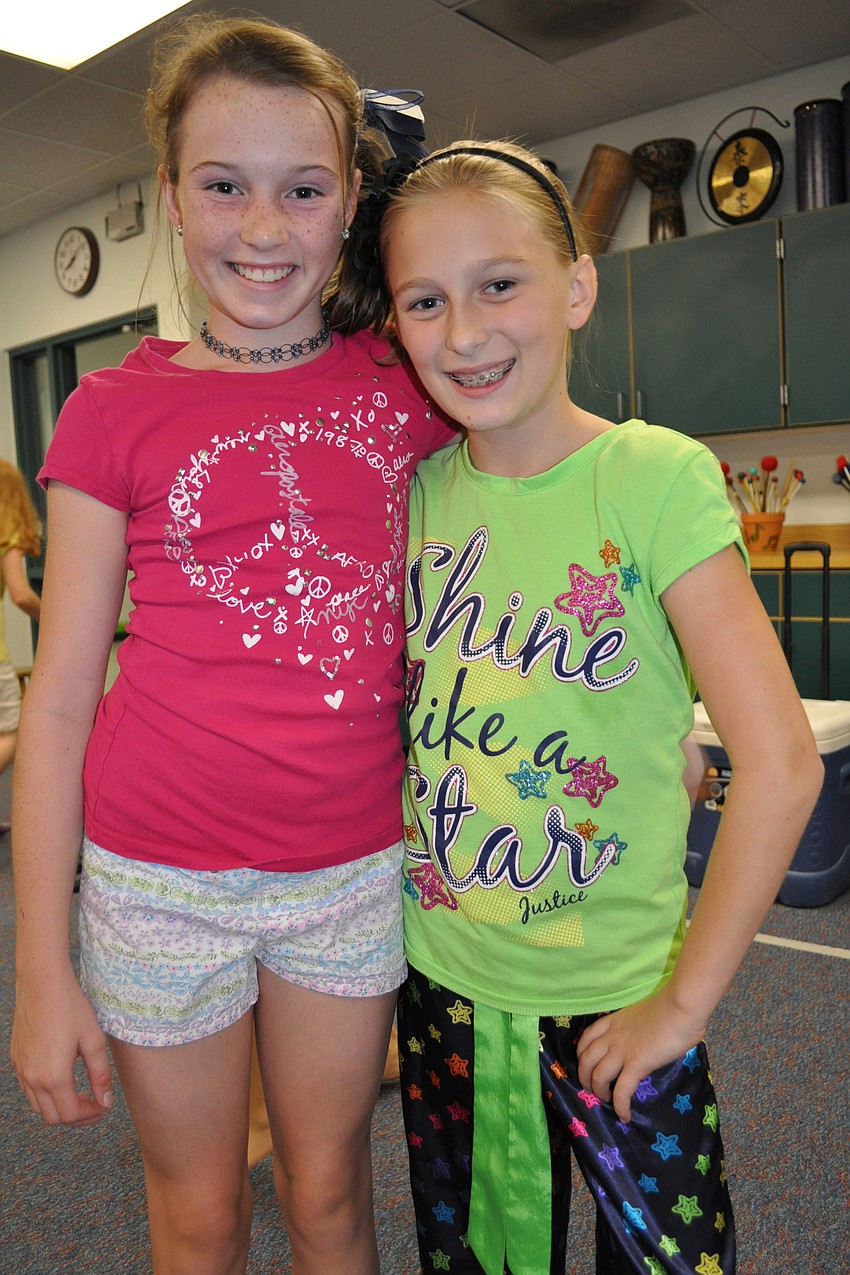 Olivia Marquis and Audrey Price loved spending time with friends.