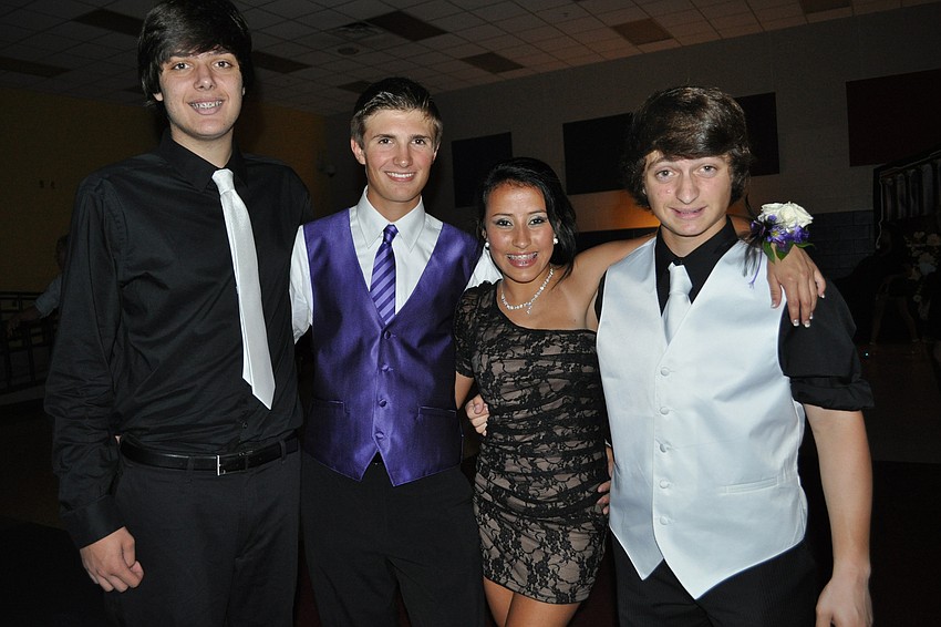 Evan Georgas, Thomas Steier, Nili Lozano and Kyle Thoma