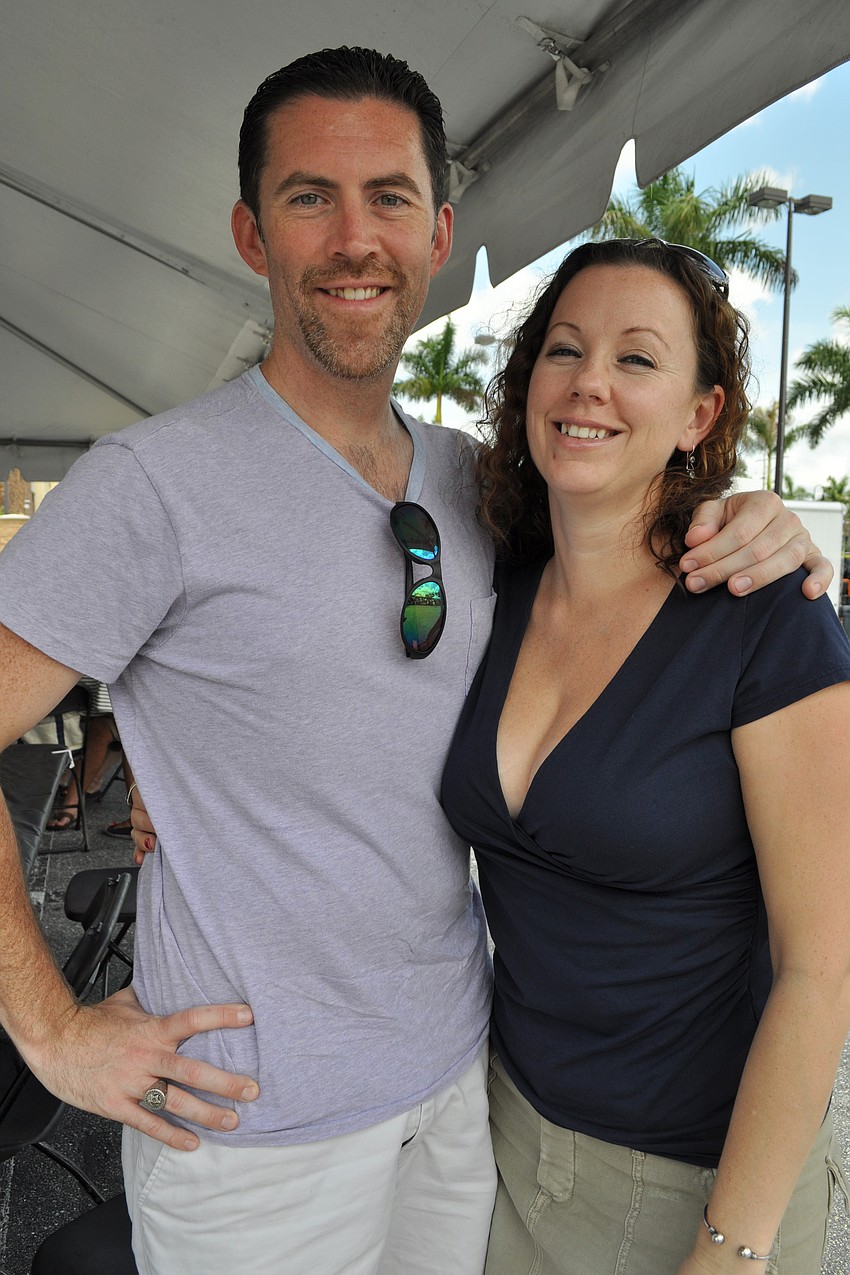 John Gardner came out with Kim Rowe, for her birthday.