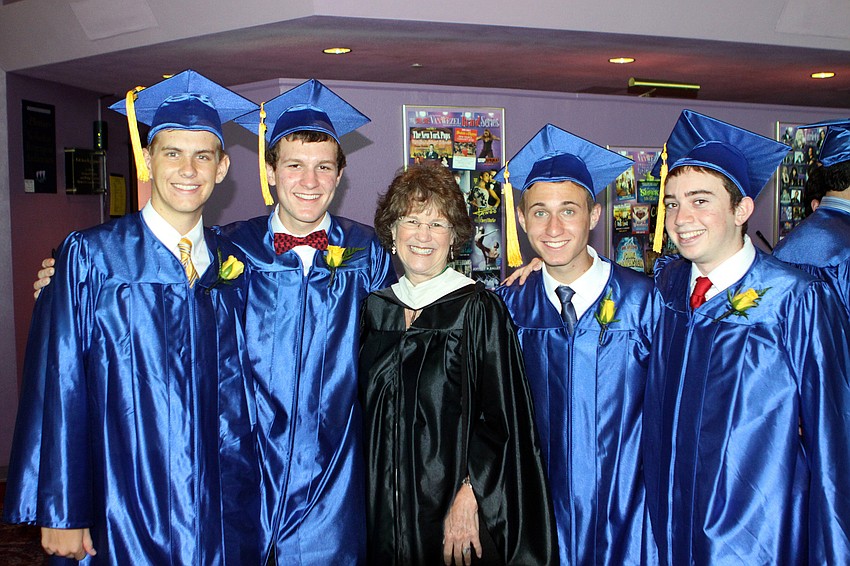 Andrew Grass, Kenny Smith, Ann Hankinson, Joshua Dinenberg and Max Cotler