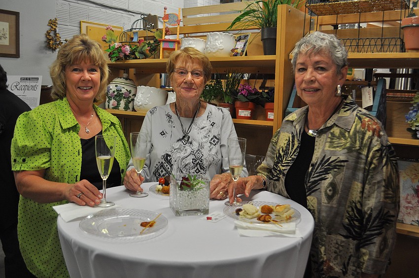 Jane Handra, Barbara Corning and Anne Johnson
