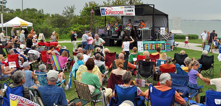 Hundreds of people came out for the first Friday Fest of the season, Friday, June 8, at the Van Wezel.