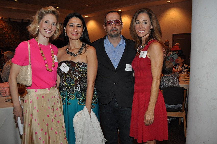 Kate Honea with Isabel and Javier Dubrocq and Jolane Rutherford
