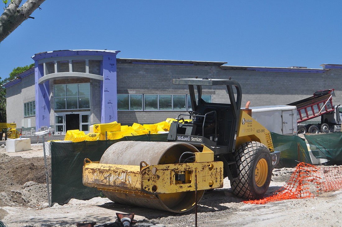 Construction of the new Longboat Key CVS store began in April.