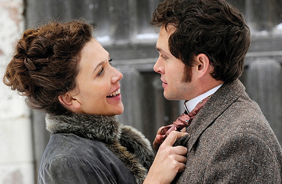 Maggie Gyllenhaal and Hugh Dancy star in "Hysteria." Courtesy photo.