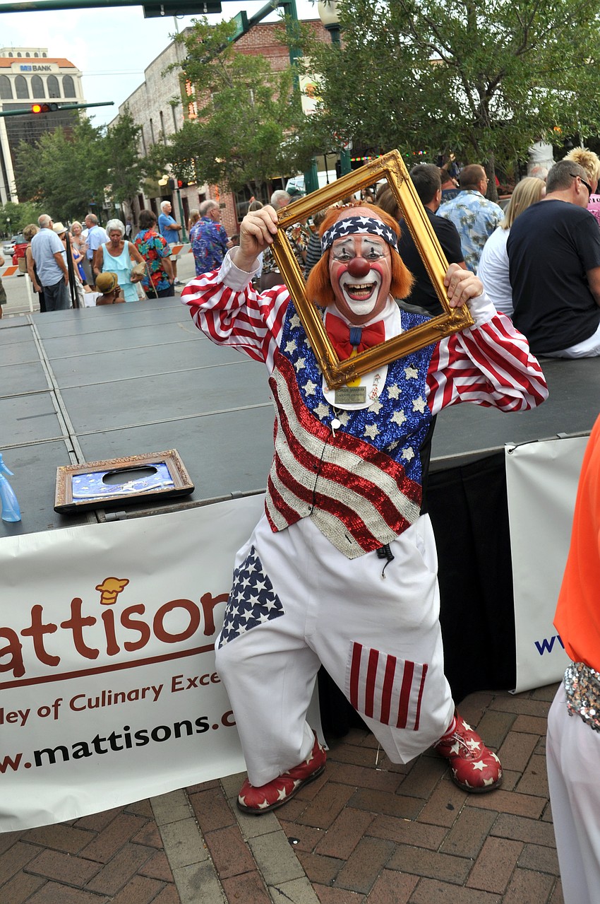 Chuck Sidlow gets framed.