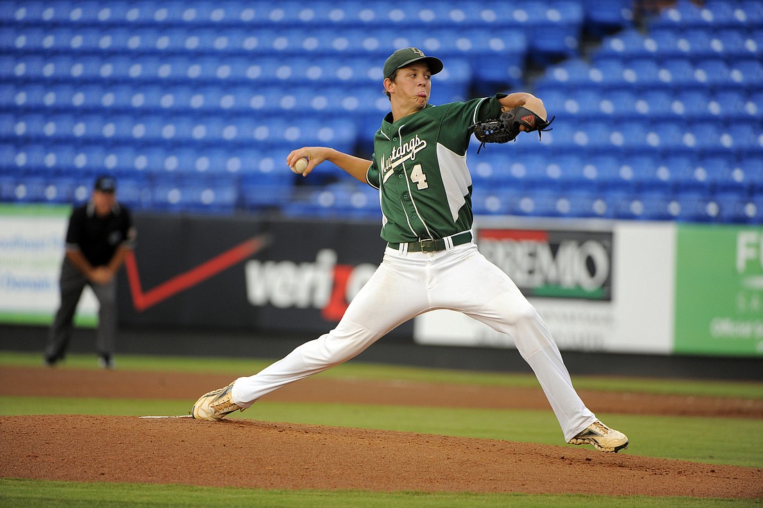 Lakewood Ranch High pitcher Seth McGarry was the lone East County player to make both the All-Academic and All-State baseball teams.