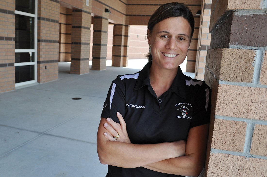 A certified athletic trainer, Braden River High SchoolÃ¢â‚¬â„¢s news principal, Jenni Gilray, said she decided to go into administration so she could affect more students.