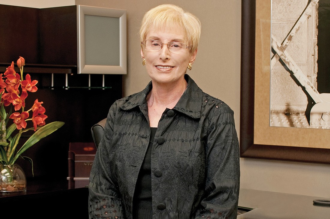 Carol Green is the co-founder of Bradenton-based First America Bank and active in several local philanthropic causes, including the Glasser-Schoenbaum Human Services center.