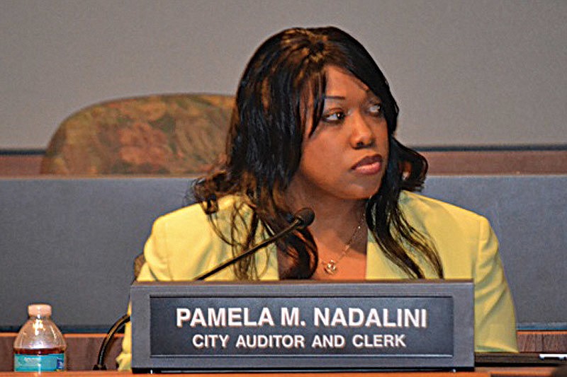 City Auditor and Clerk Pamela Nadalini hired The Sylint Group  to investigate a complaint from a city resident that former City Manager Bob Bartolotta and Deputy City Manager Marlon Brown "scrubbed" their computers clean of data. File photo.