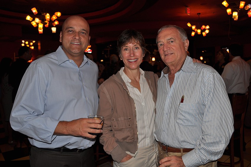 Jim Freeman with Ruth and Michael Harshman