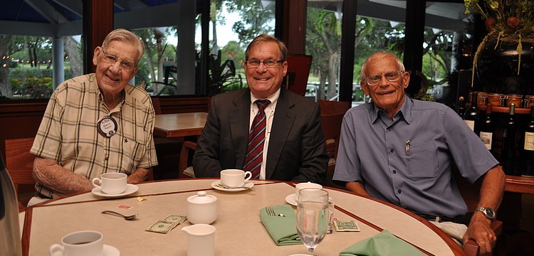 Harvey Noyes, Richard Crawford and Weldon Frost