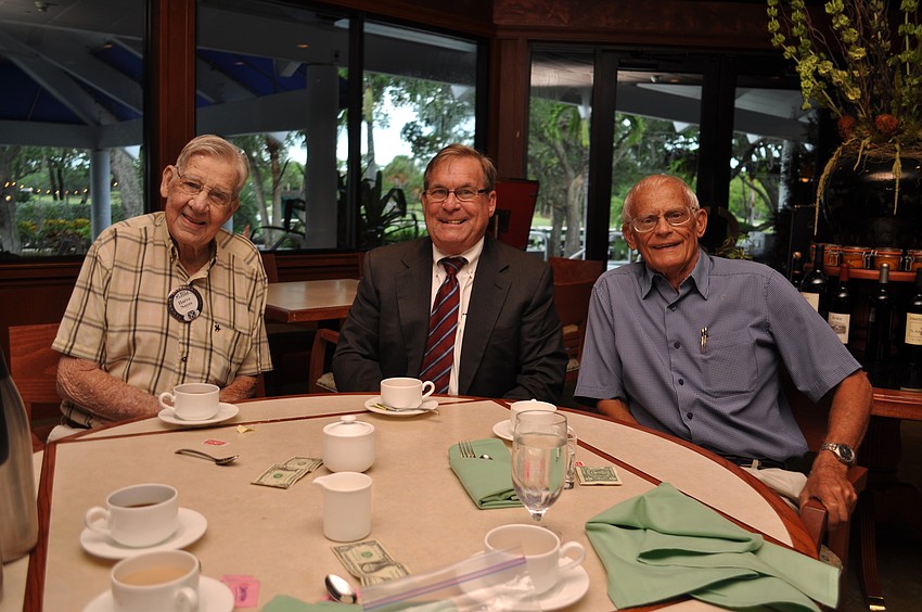 Harvey Noyes, Richard Crawford and Weldon Frost