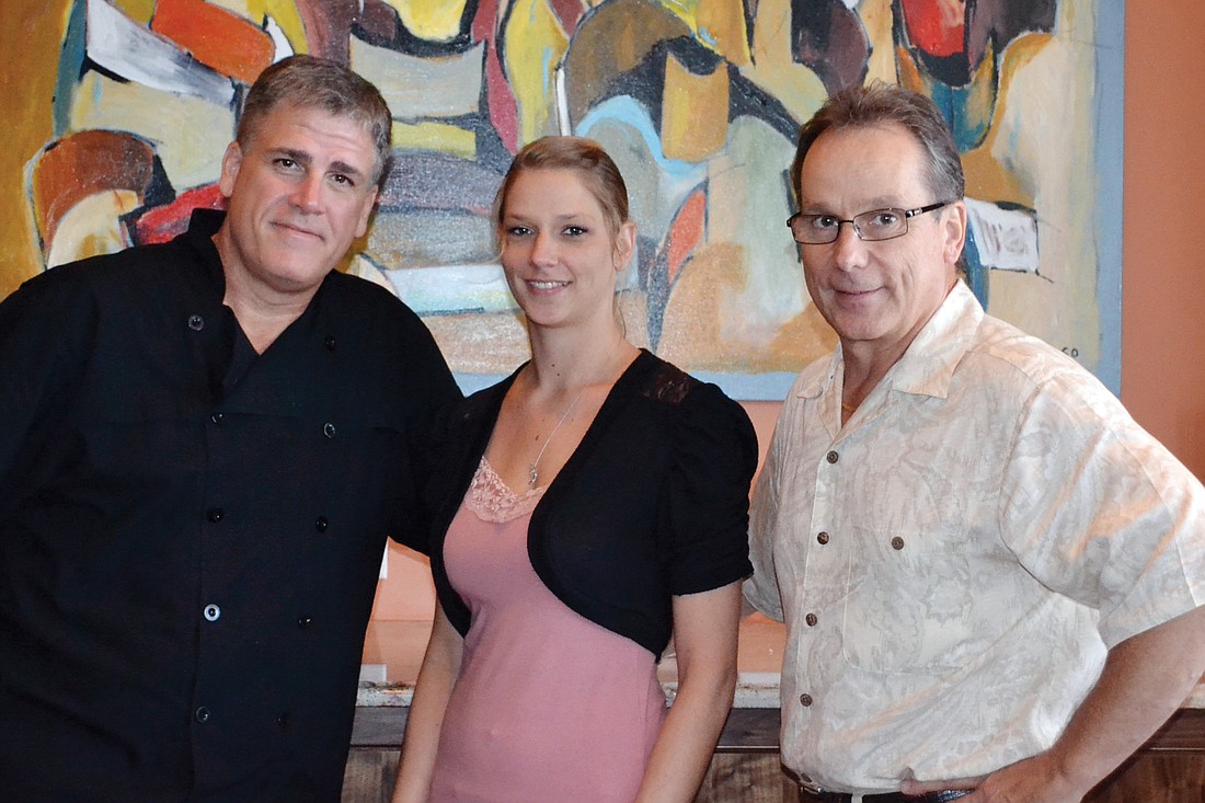 Executive Chef Steve Cook, Manager Nina Teschberg and founder/owner Terry Ryan.