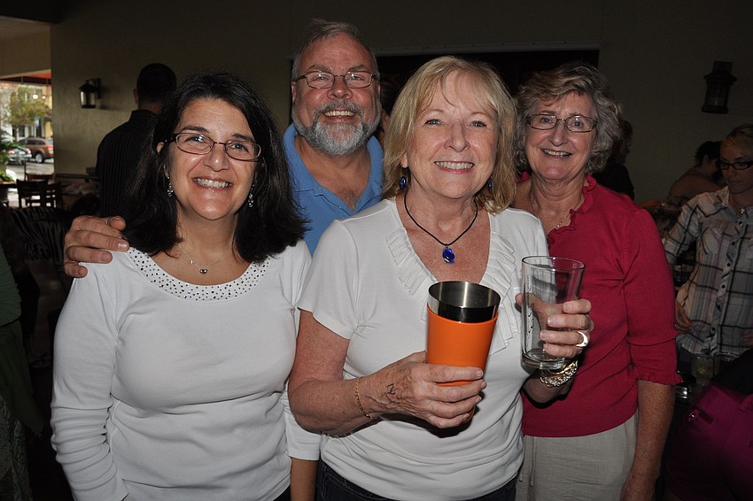 Mary and Lou Carey attended with Eileen Manghillis and Gail Landry.