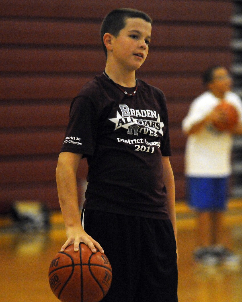 Braden River Middle School seventh-grader Daniel Tart enjoyed this yearâ€™s camp.