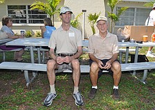 Peter Krozser and George Krozser had a father-son outing and a great day