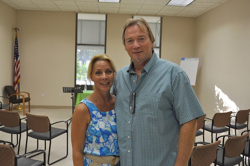 Annette Broy and Pastor Mike Broy