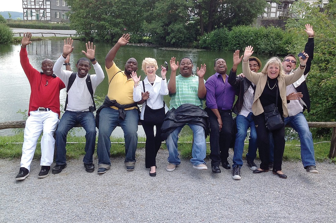 The Westcoast Black Theatre Troupe is living large in Germany. Courtesy photo.