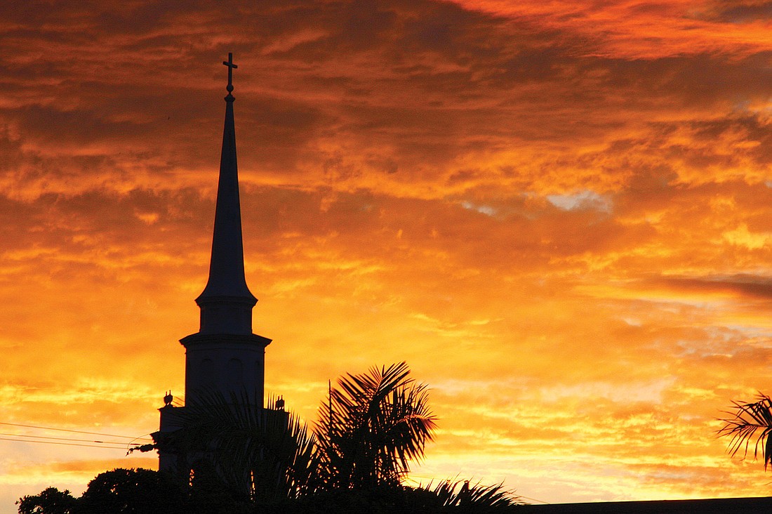 Charles Preston Rawls submitted this sunrise photo, taken in downtown Sarasota.