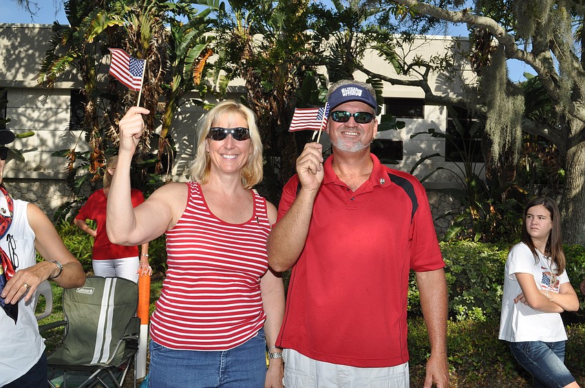 The late Al Hogleâ€™s family: Leslie and Don Jones
