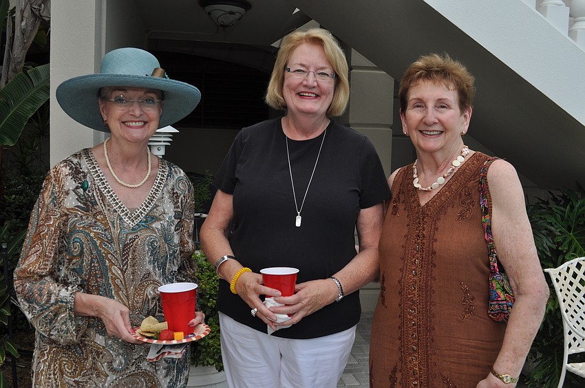 Kathleen Scholl, Marlynn Schwenk and Dorothy Cole