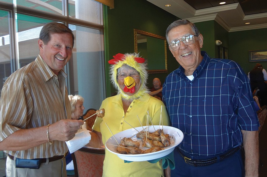 Guests of the Tara Golf and Country Club were treated to a cluckin' good time June 30, as the club hosted its first Wing Night.