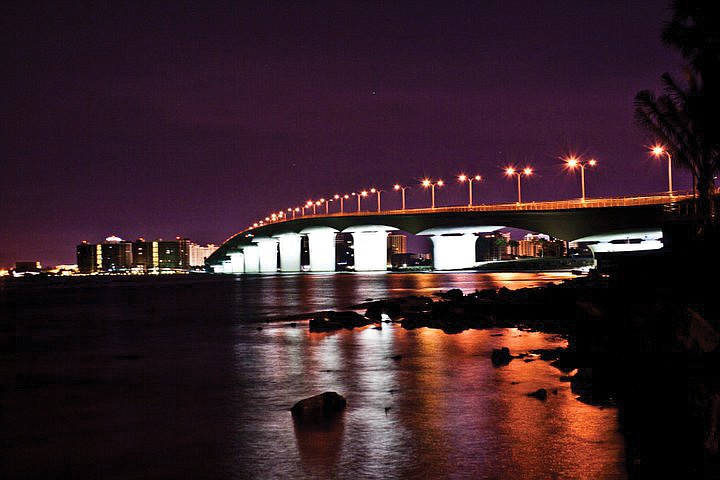 Heather Johnson took this photo of the John Ringling Bridge in downtown Sarasota.